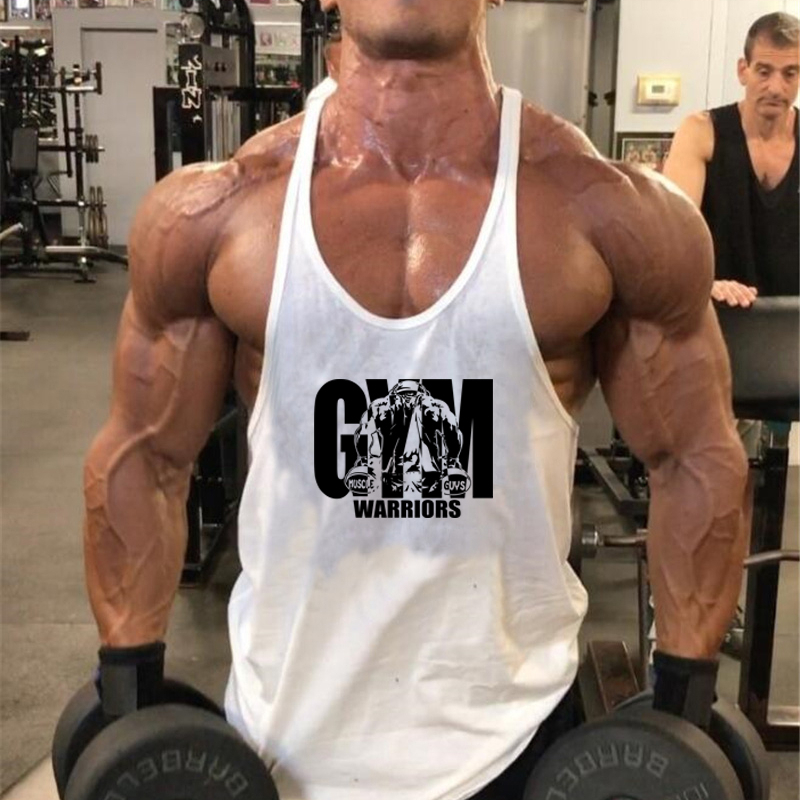 Tank Top Muscle - Gym Bodybuilding Tank Tops Fashion Y-back