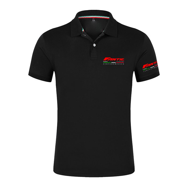 Polo Shirt Pique - Men's Fantic Motor Logo Print 2026
