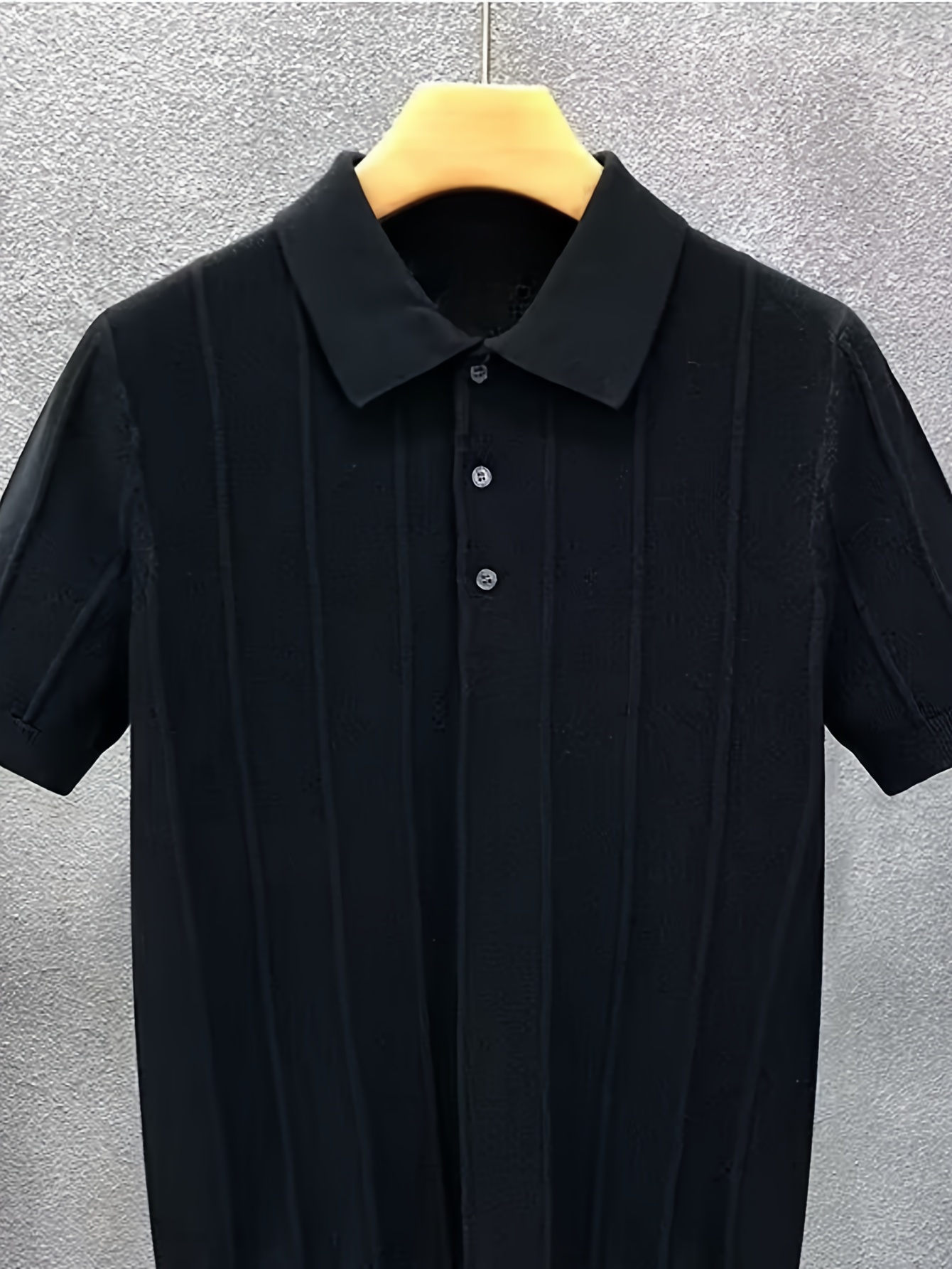 High-end luxury vertical strip - Polo Shirt Pique 리뷰 및 가격