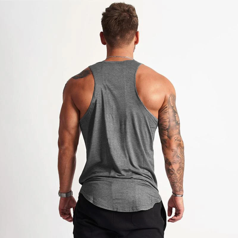 Summer Men Running Vests Plain - Tank Top Muscle 리뷰 및 가격