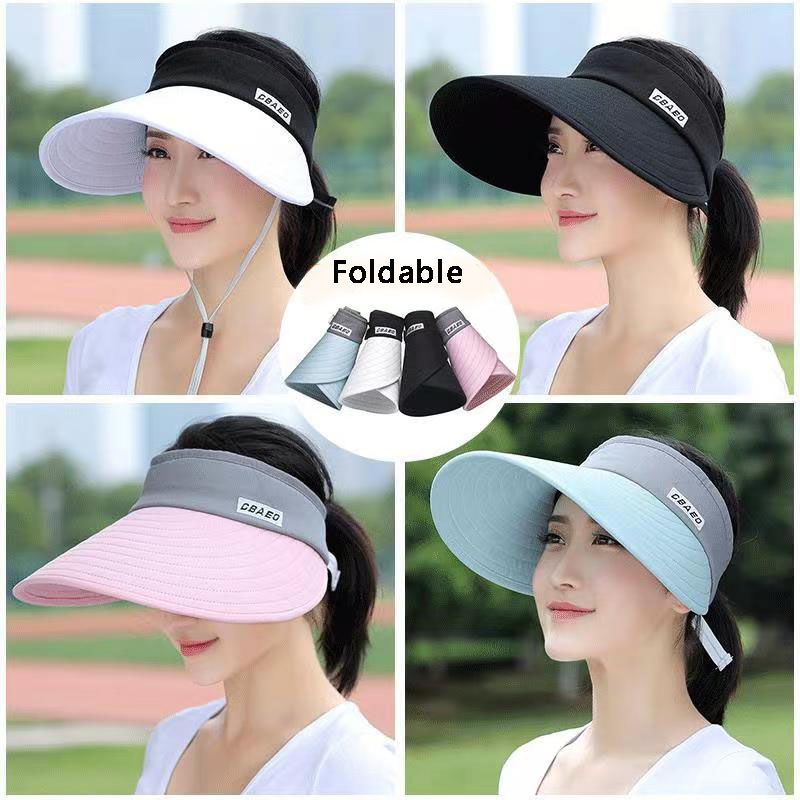 2024 NEW women summer sun viso - Packable Hat Nylon 리뷰 및 가격