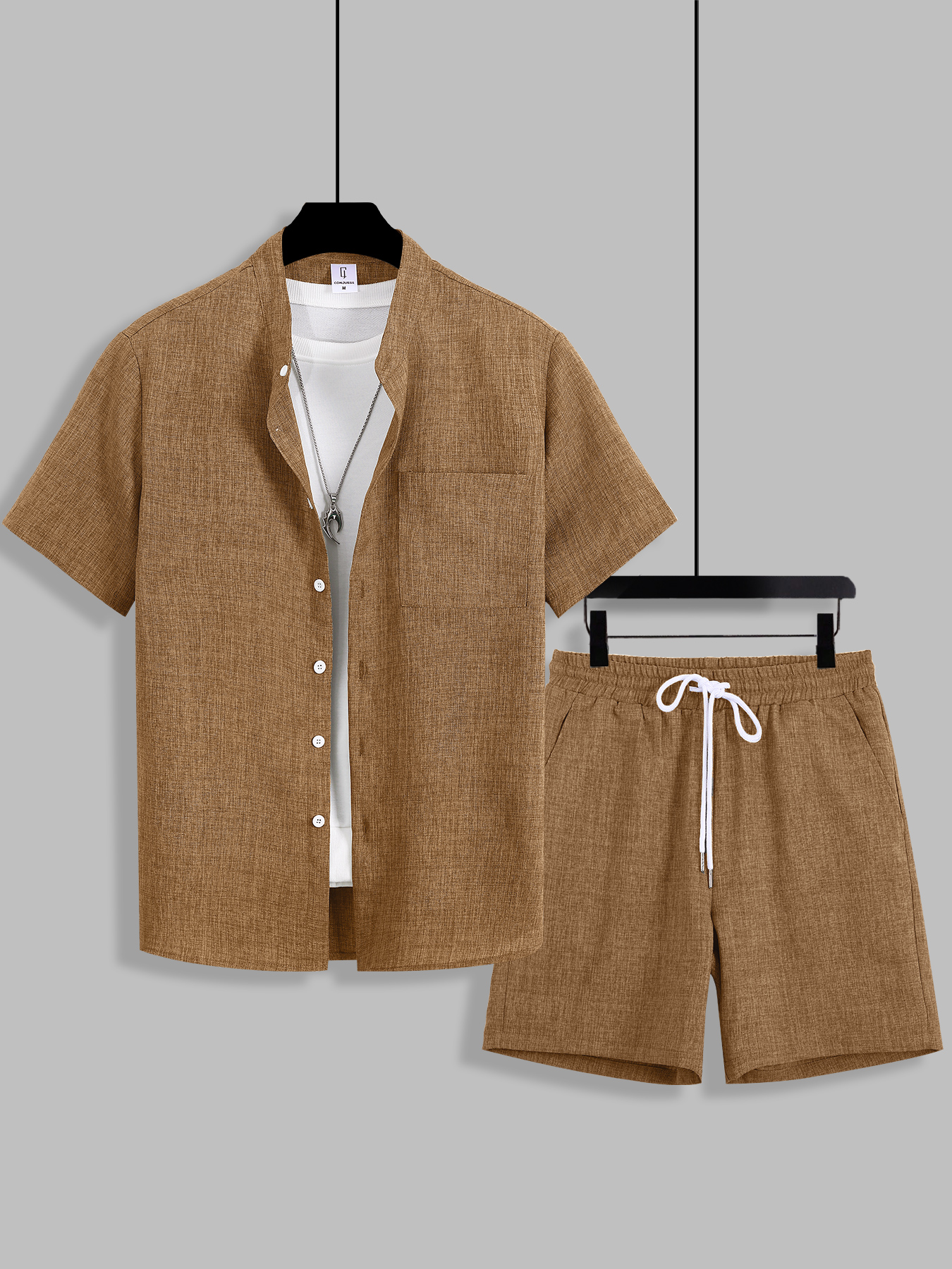Summer Men's Cotton Linen Text - Linen Shirt Breathable 리뷰 및 가격