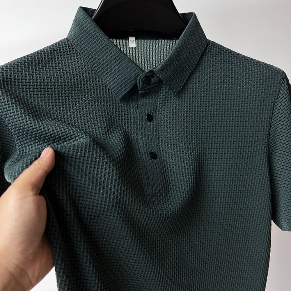 【High-quality】M-4XL Summer New - Polo Shirt Pique 리뷰 및 가격