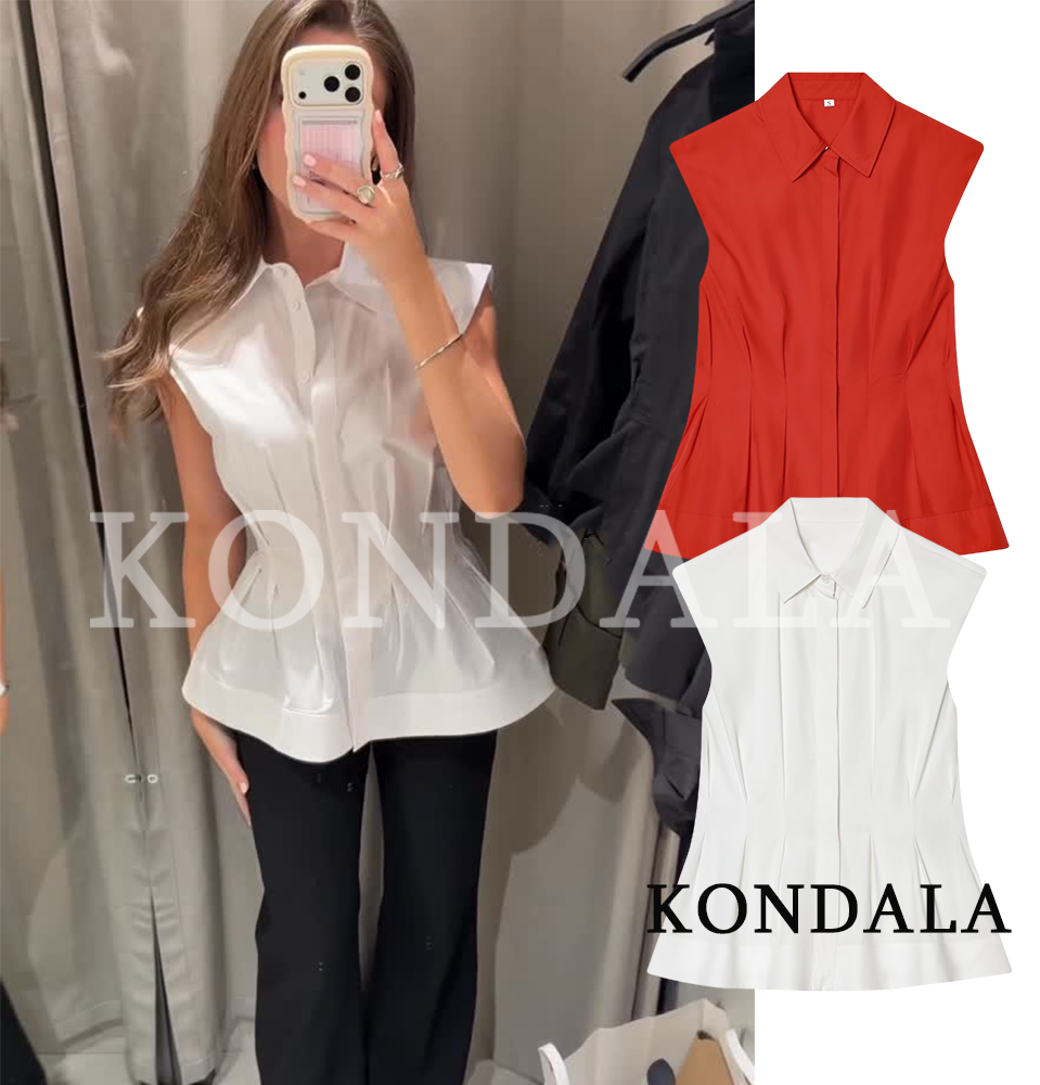 KONDALA Commute Casual Sleevel - Shirt Camp Collar 리뷰 및 가격