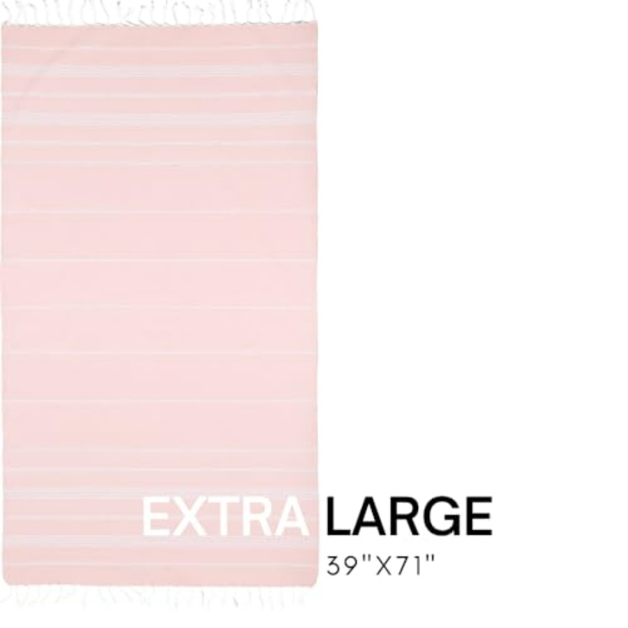 Turkish Beach Towel with Trave - Beach Towel Large 리뷰 및 가격