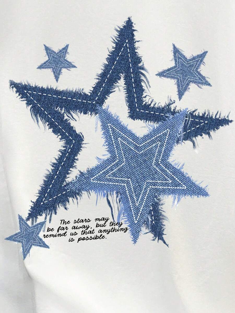 Men's White Loose Fit Graphic  - Tee Graphic Print 리뷰 및 가격