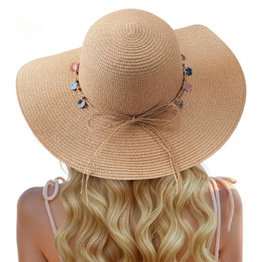 Trifabricy Beach Sun Straw Hat - Packable Hat Nylon 리뷰 및 가격