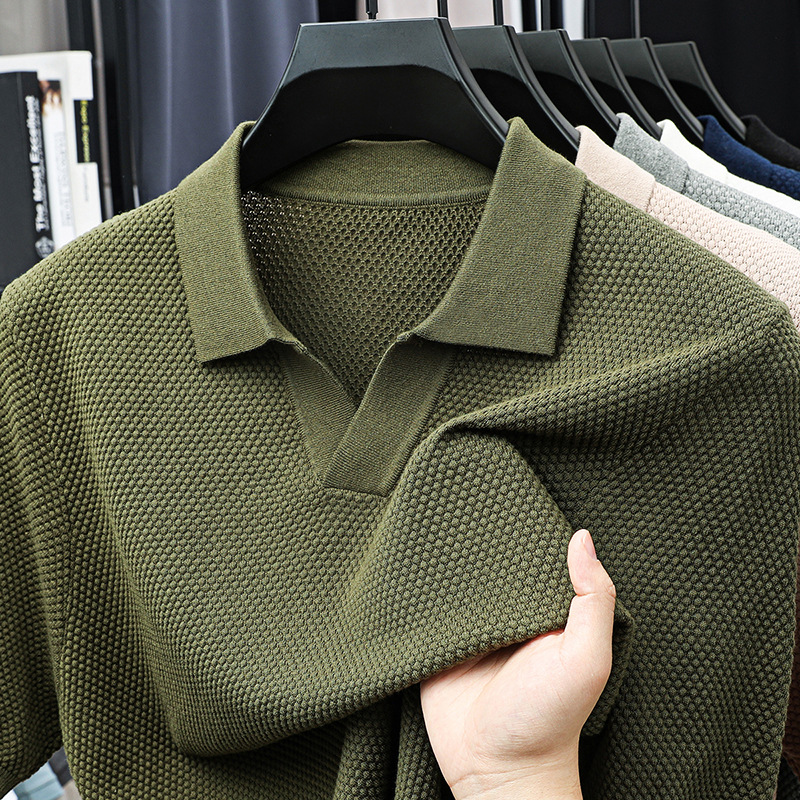 100% Cotton Short-sleeved POLO - Polo Shirt Pique 리뷰 및 가격