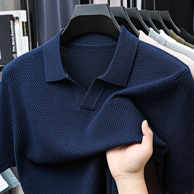 100% Cotton Short-sleeved POLO - Polo Shirt Pique 리뷰 및 가격
