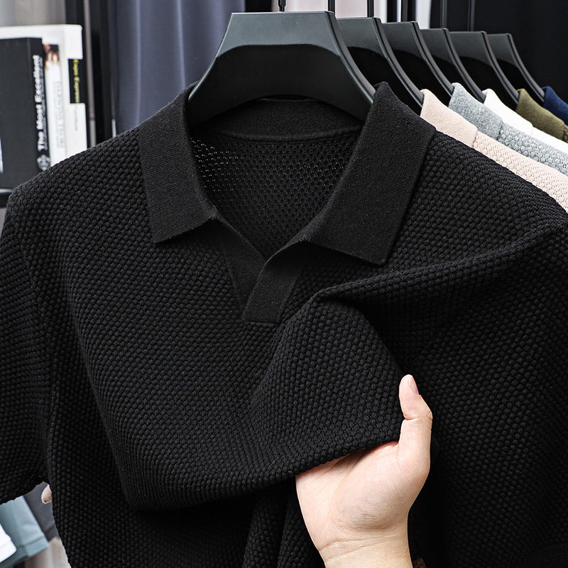 100% Cotton Short-sleeved POLO - Polo Shirt Pique 리뷰 및 가격