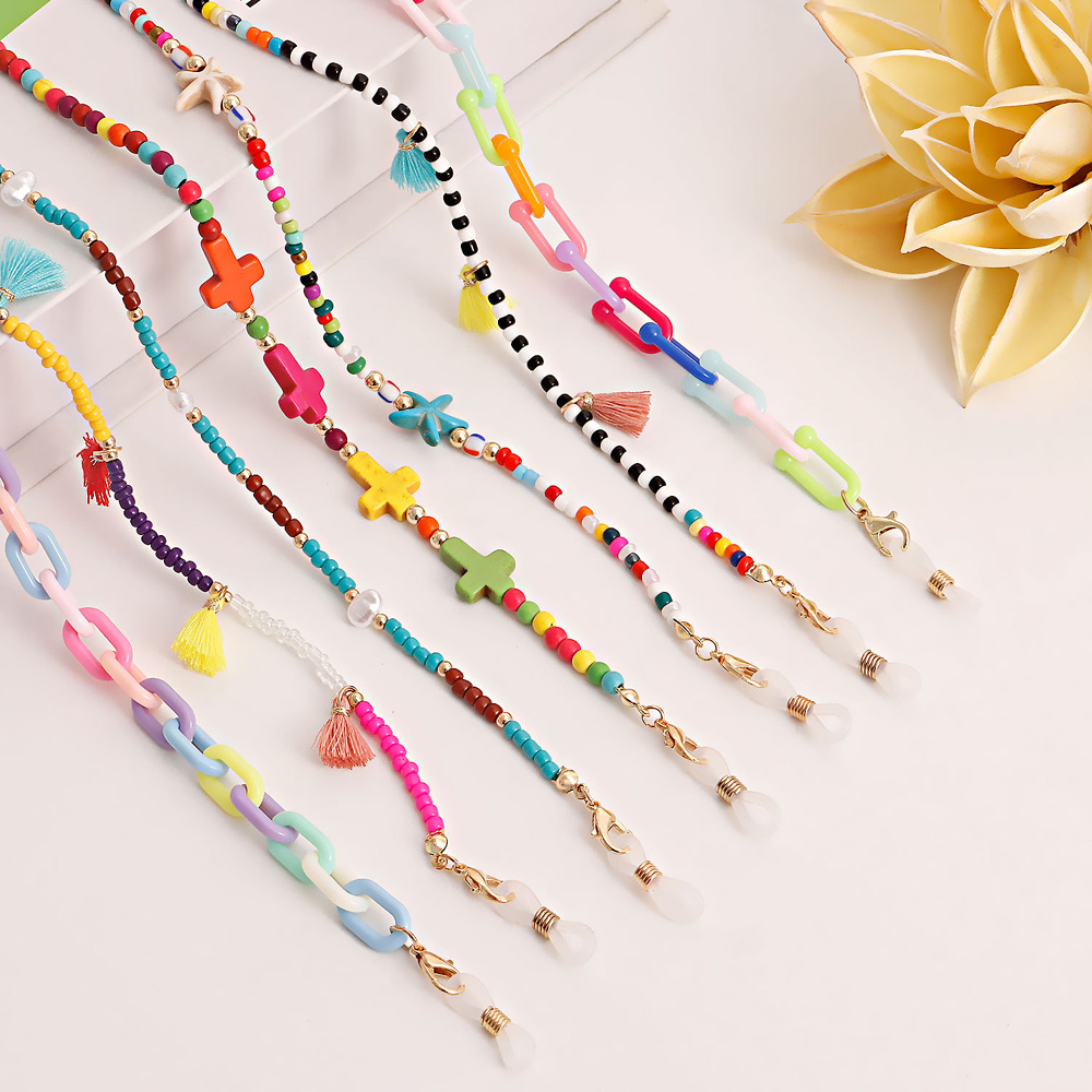 New Fashion Glasses Chain Dual - Sunglass Retainer Cord 리뷰 및 가격