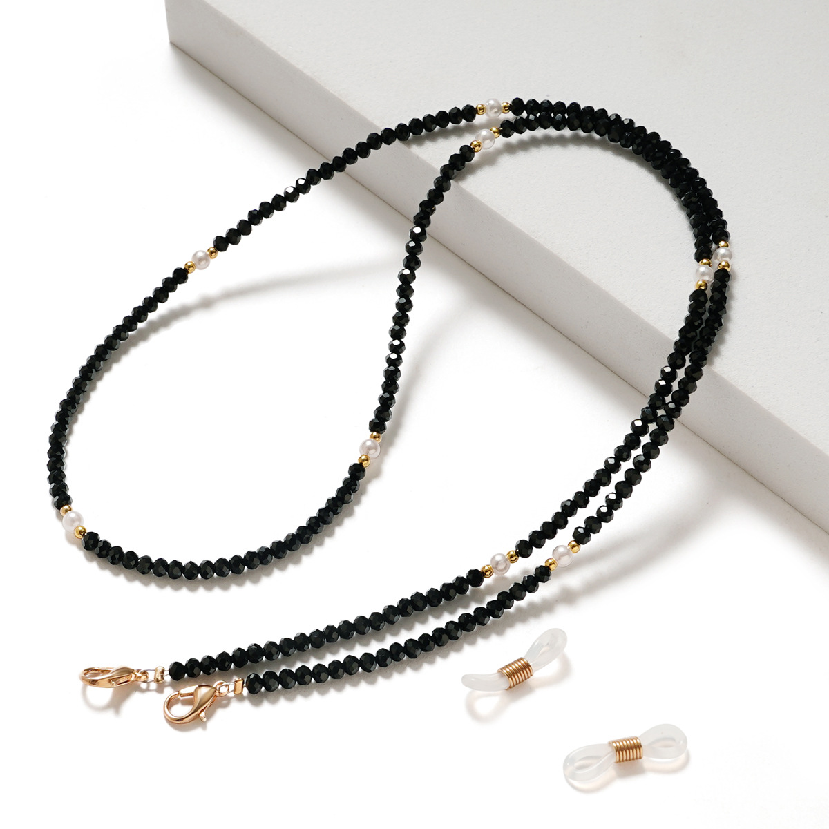 Pearl Crystal Glasses Chain wo - Sunglass Retainer Cord 리뷰 및 가격