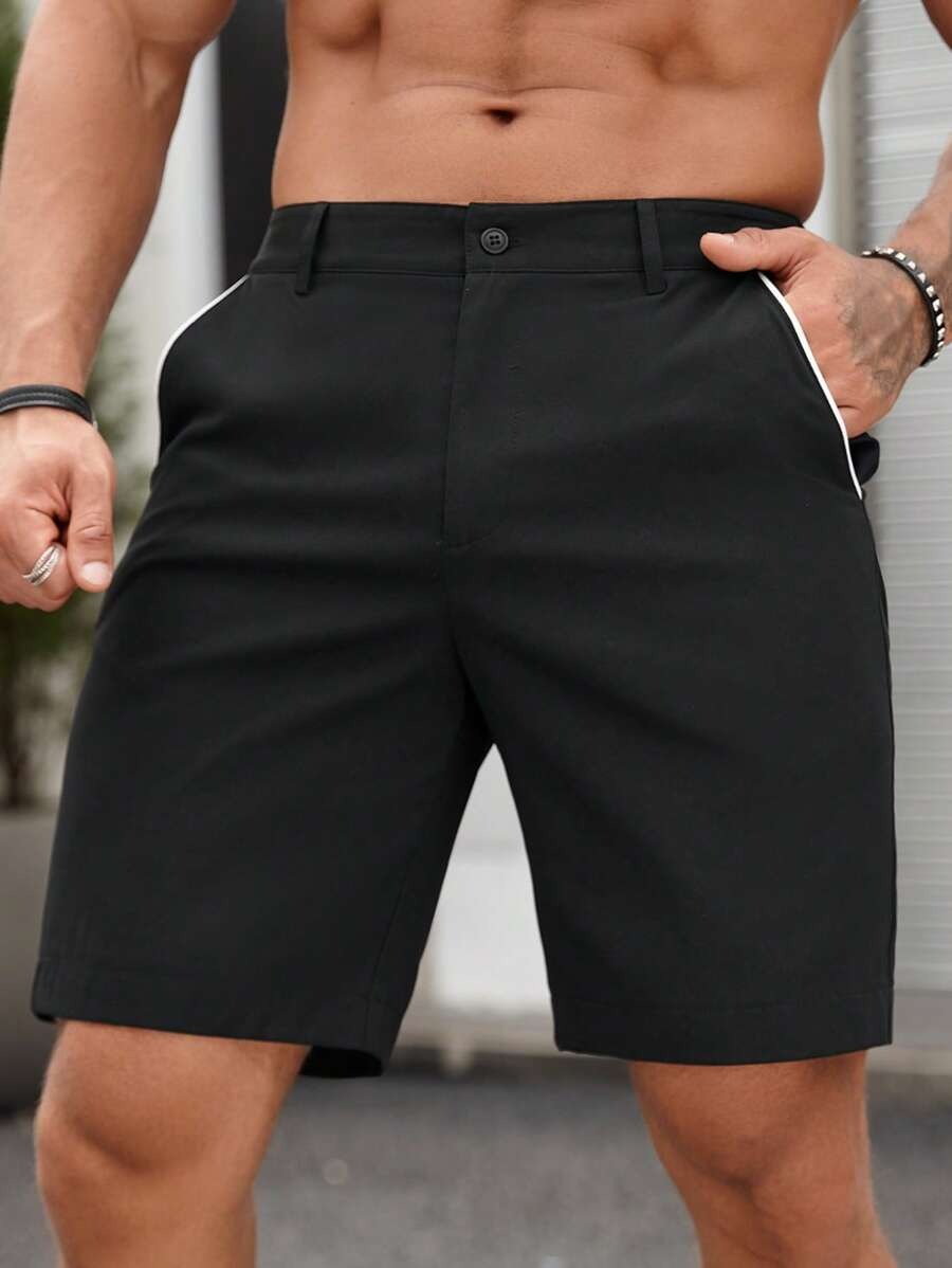 Men Fashion Slim Fit Chino Sho - Shorts Chino Slim 리뷰 및 가격