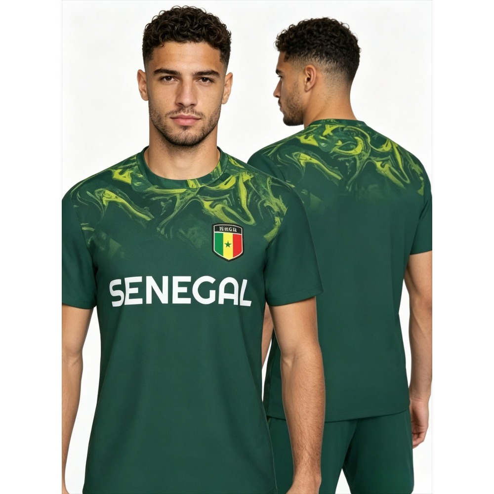 2026 New Summer Senegal Flag G - Tee Graphic Print 리뷰 및 가격