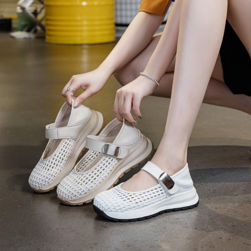 Women's Genuine Leather Braide - Espadrille Slip On 리뷰 및 가격
