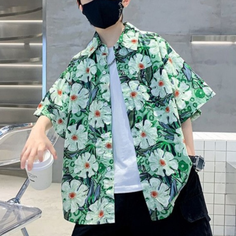 Boys' Floral Shirt Summer Set  - Resort Shirt Floral 리뷰 및 가격