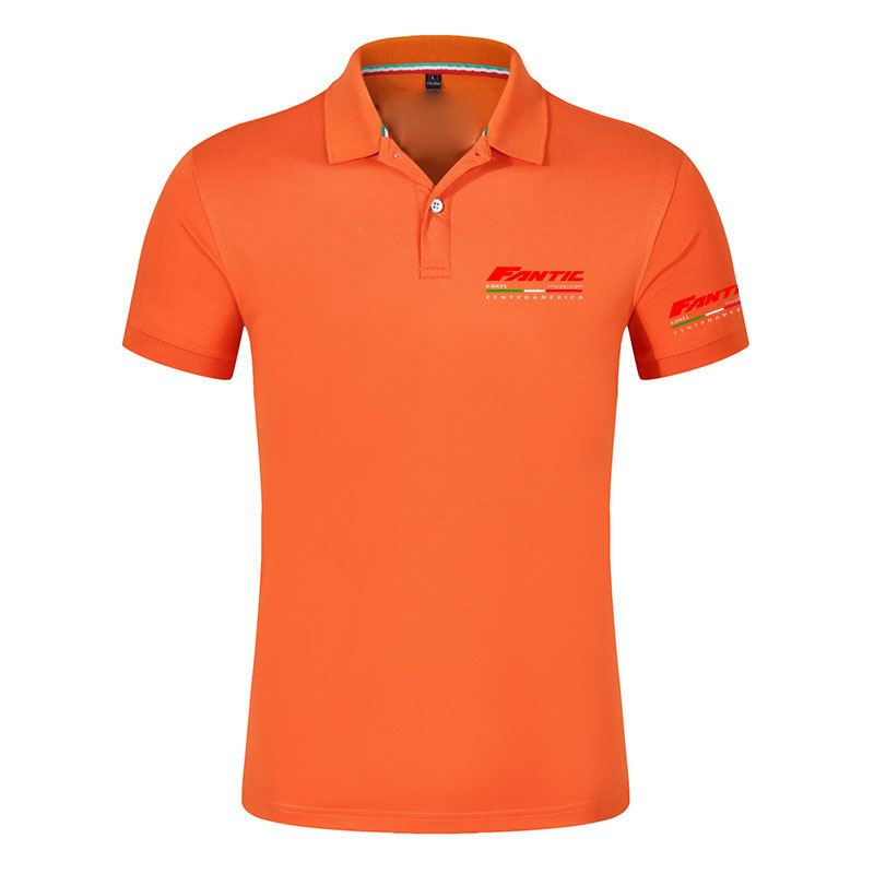 Men's Fantic Motor Logo Print  - Polo Shirt Pique 리뷰 및 가격