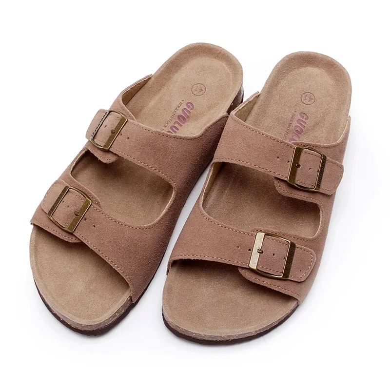 16 style Women Men Cork Slippe - Flip Flop Leather Men 리뷰 및 가격