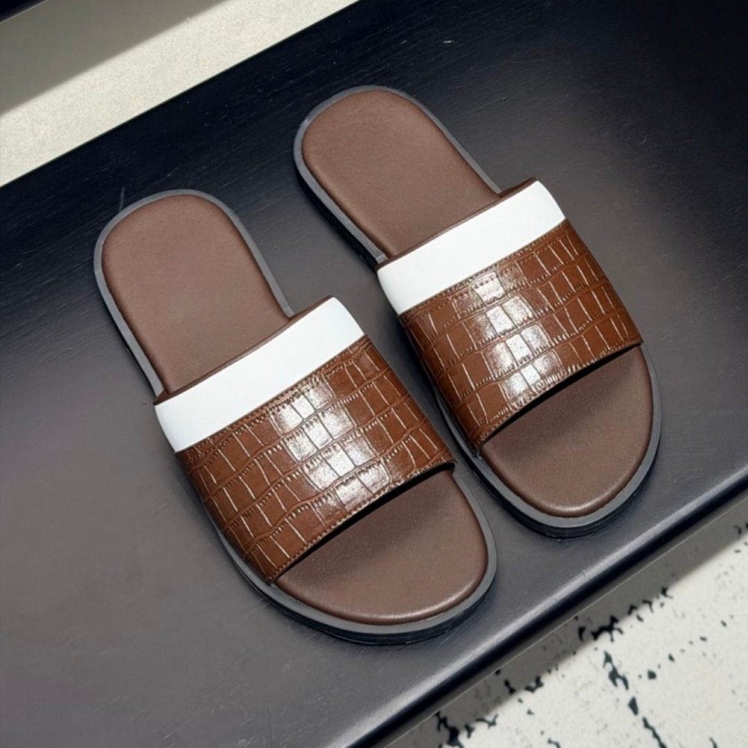 Handmade Cowhide Sandals Luxur - Flip Flop Leather Men 리뷰 및 가격