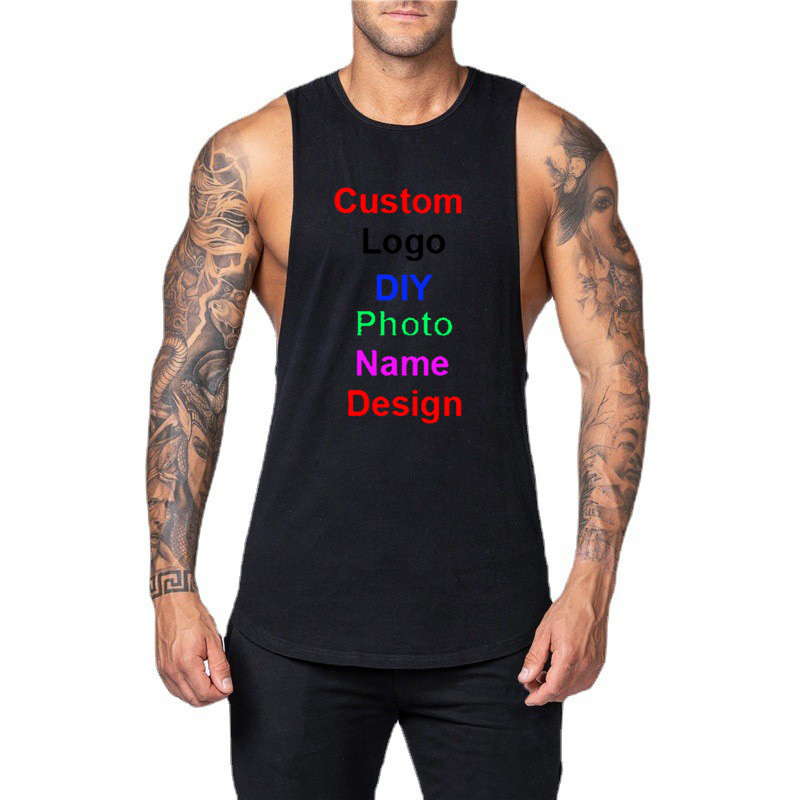 DIY Customized Logo Brand Gym  - Tank Top Muscle 리뷰 및 가격