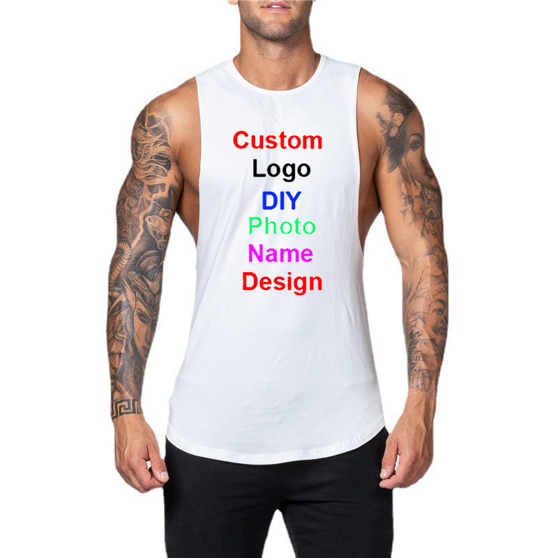 DIY Customized Logo Brand Gym  - Tank Top Muscle 리뷰 및 가격