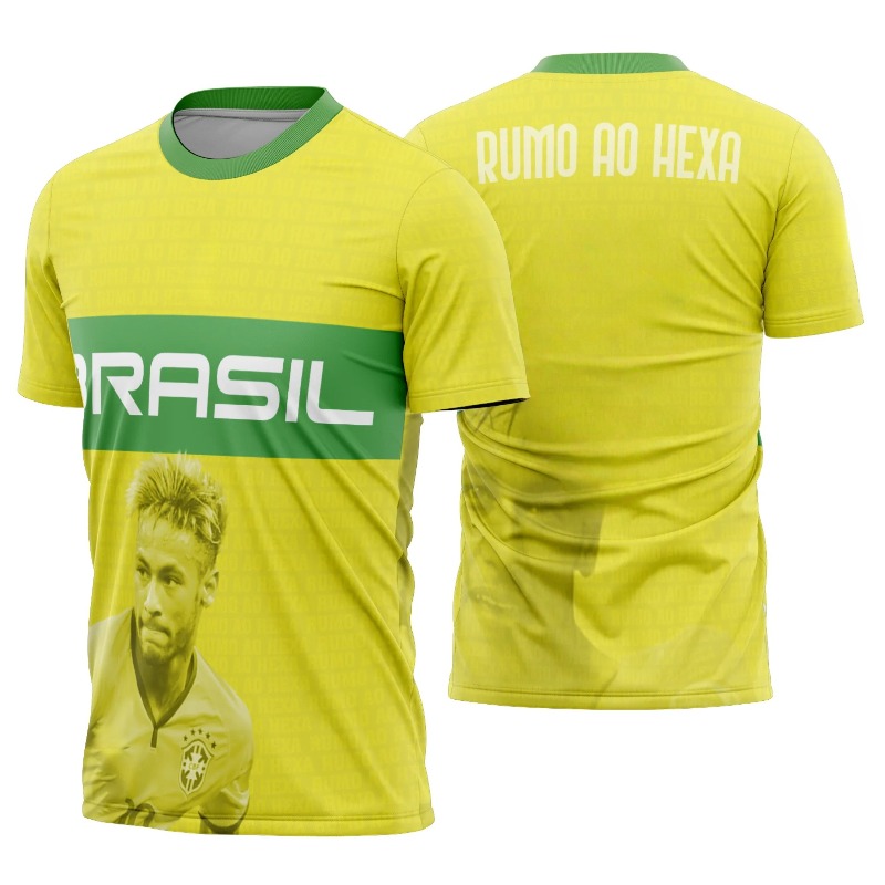 Summer Brazil Neymar No.10 Gra - Tee Graphic Print 리뷰 및 가격