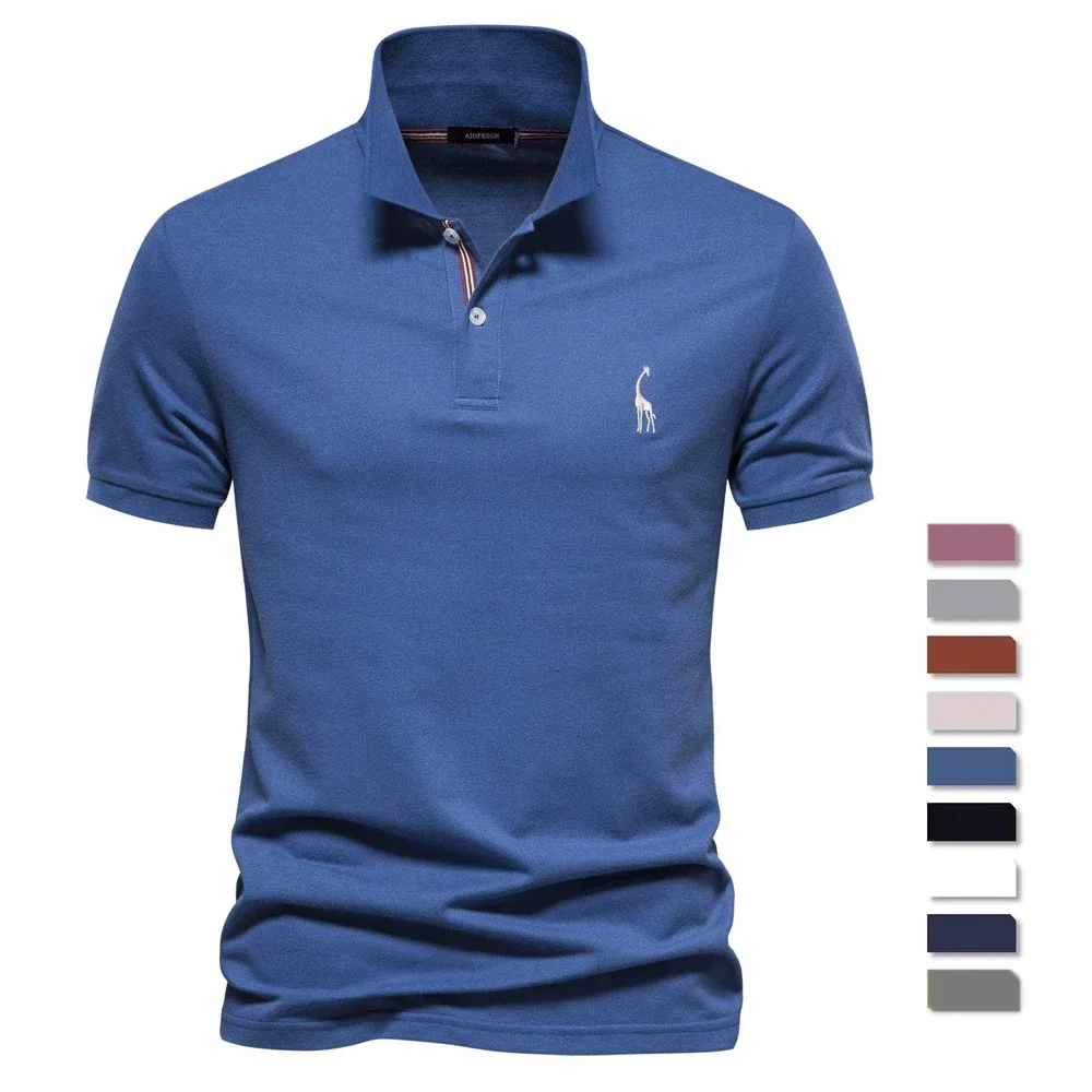 Summer High-quality Cross-bord - Polo Shirt Pique 리뷰 및 가격