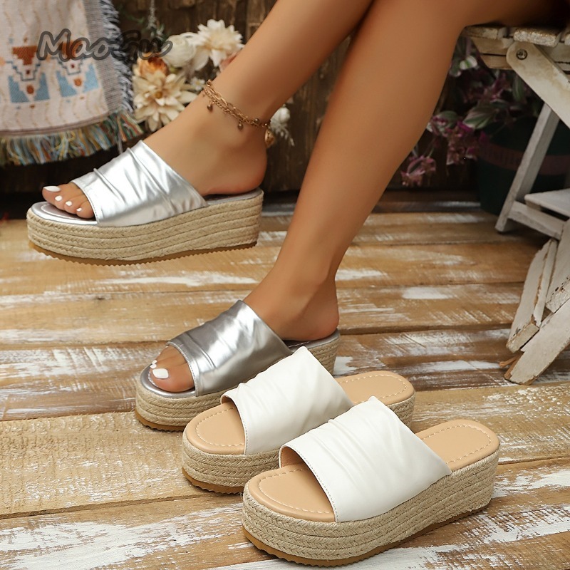 Women's Ruched Espadrille Wedg - Espadrille Slip On 리뷰 및 가격