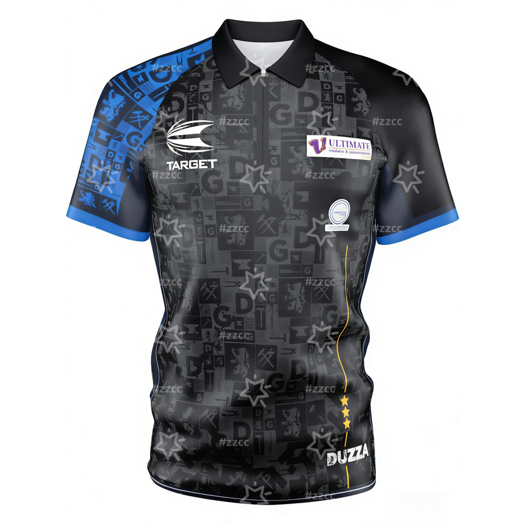 Glen 'Duzza' Durrant Pro Darts - Shirt Camp Collar 리뷰 및 가격