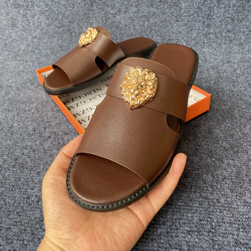 size 38-48 original shoes bran - Flip Flop Leather Men 리뷰 및 가격