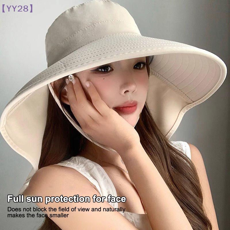 【YY28】Wide Brim Sun Hat With N - Bucket Hat Straw 리뷰 및 가격