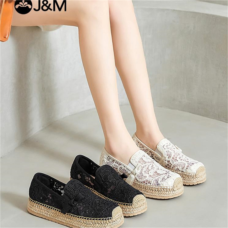 Joy&Mario Platform Women Loafe - Espadrille Slip On 리뷰 및 가격