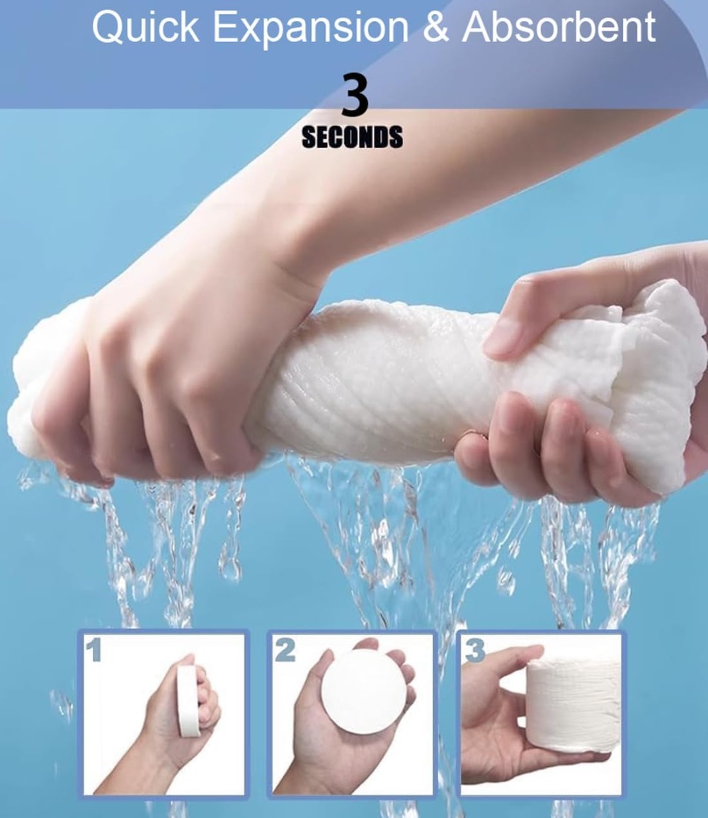 6 Packs Large Compressed Towel - Beach Towel Large 리뷰 및 가격