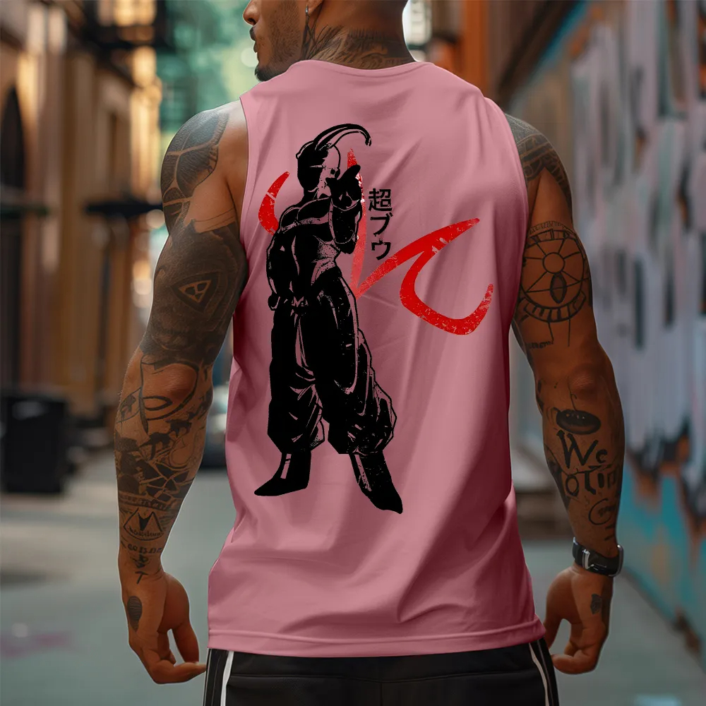 Majin Buu Dragon Ball Anime Pr - Tank Top Muscle 리뷰 및 가격