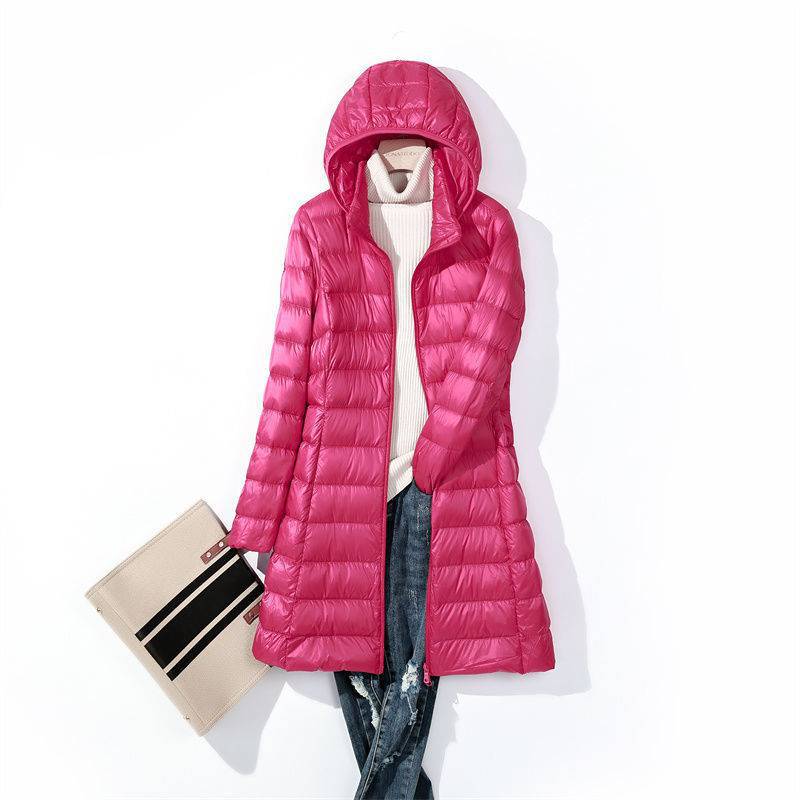 Women Long Puffer Jackets 2024 - Packable Hat Nylon 리뷰 및 가격