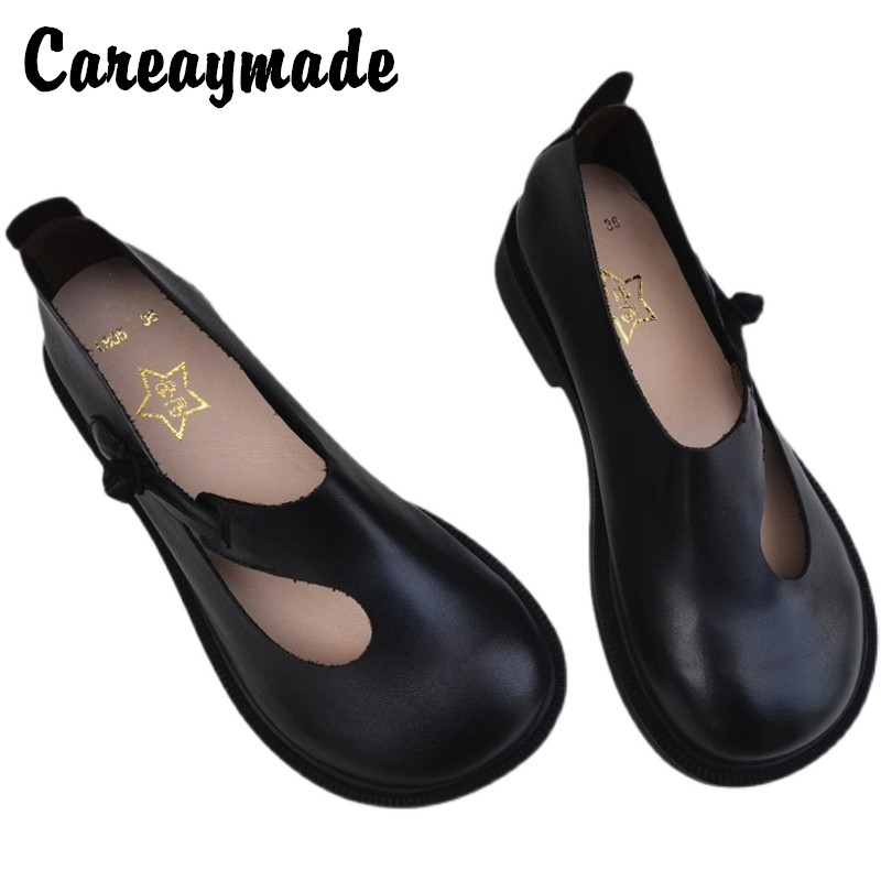 Careaymade-Genuine leather big - Casual Sandal Leather 리뷰 및 가격