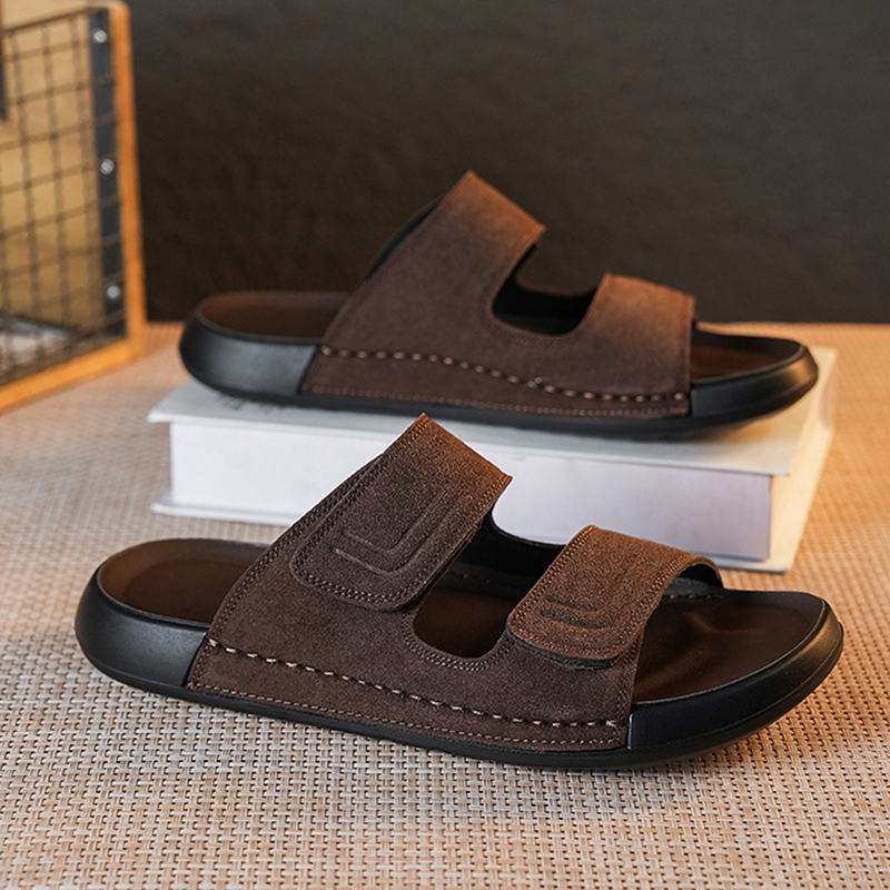 Big Size Men Genuine Leather S - Flip Flop Leather Men 리뷰 및 가격