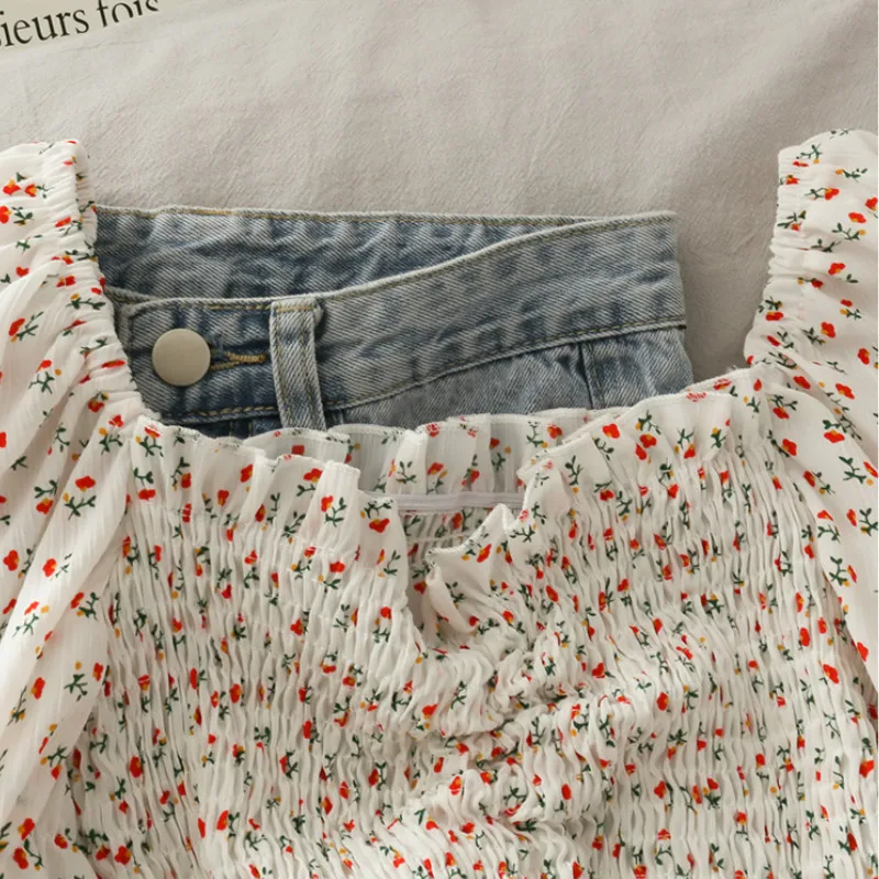 Blouses Shirts Women Floral Dr - Short Linen Drawstring 리뷰 및 가격
