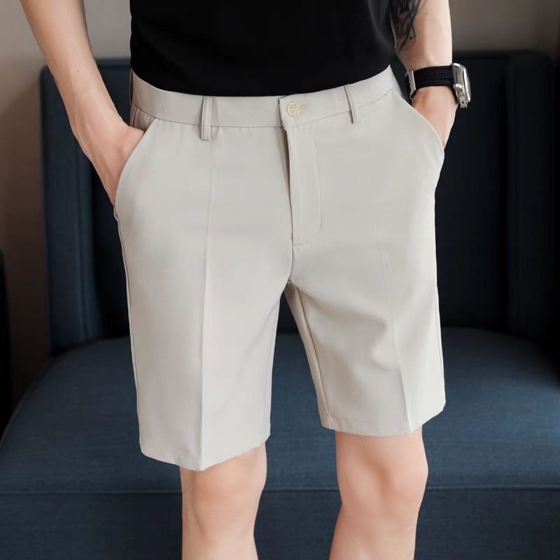 Men's Slim Fit Suit Shorts Sum - Shorts Chino Slim 리뷰 및 가격