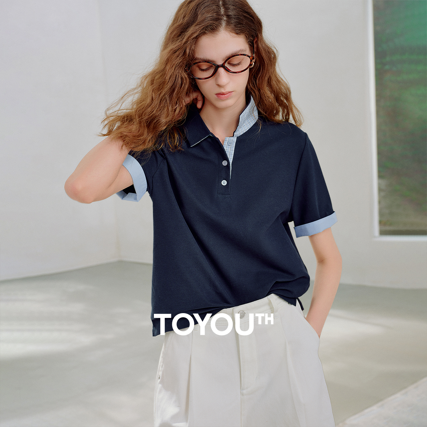 TOYOUTH women's Polo Shirt 202 - Polo Shirt Pique 리뷰 및 가격