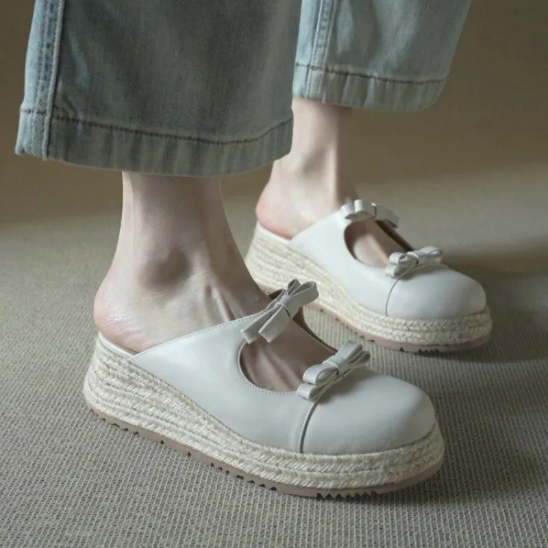 Metallic Mary Jane Mules for W - Espadrille Slip On 리뷰 및 가격
