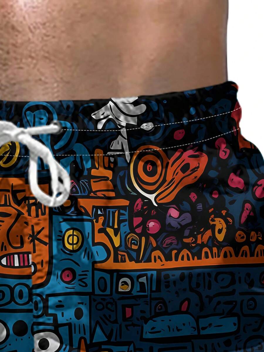 Mens Beach Shorts 3D Digital P - Swim Trunk Quick Dry 리뷰 및 가격