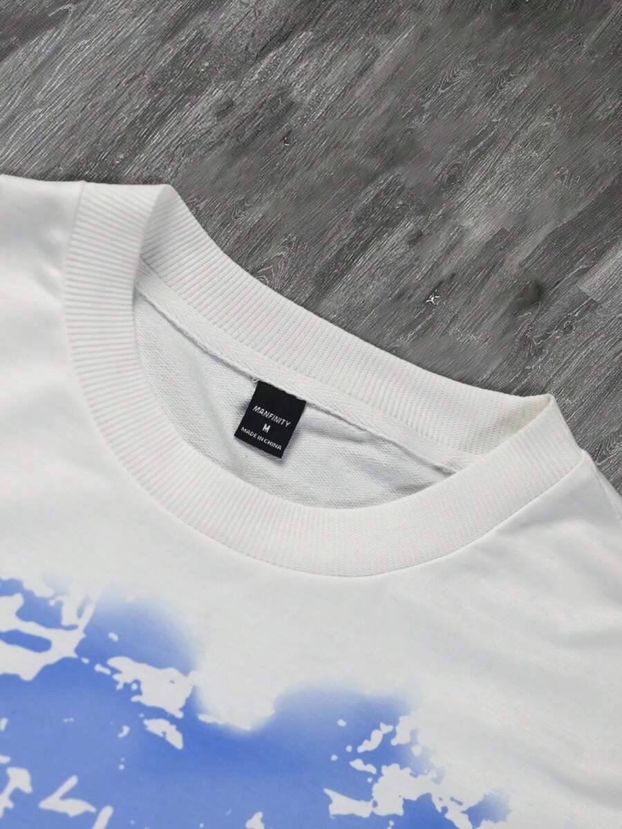 Men's Graphic Print Long Sleev - Tee Graphic Print 리뷰 및 가격