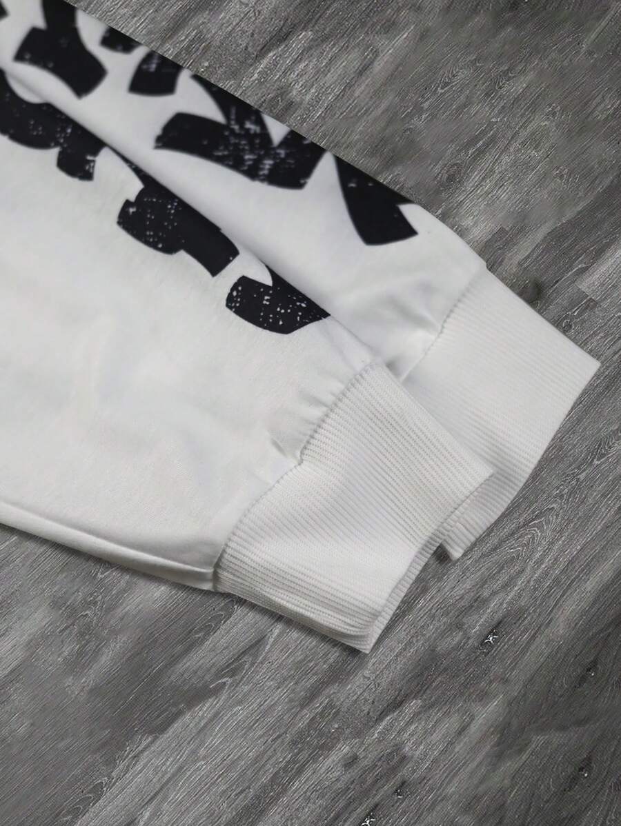 Men's Graphic Print Long Sleev - Tee Graphic Print 리뷰 및 가격