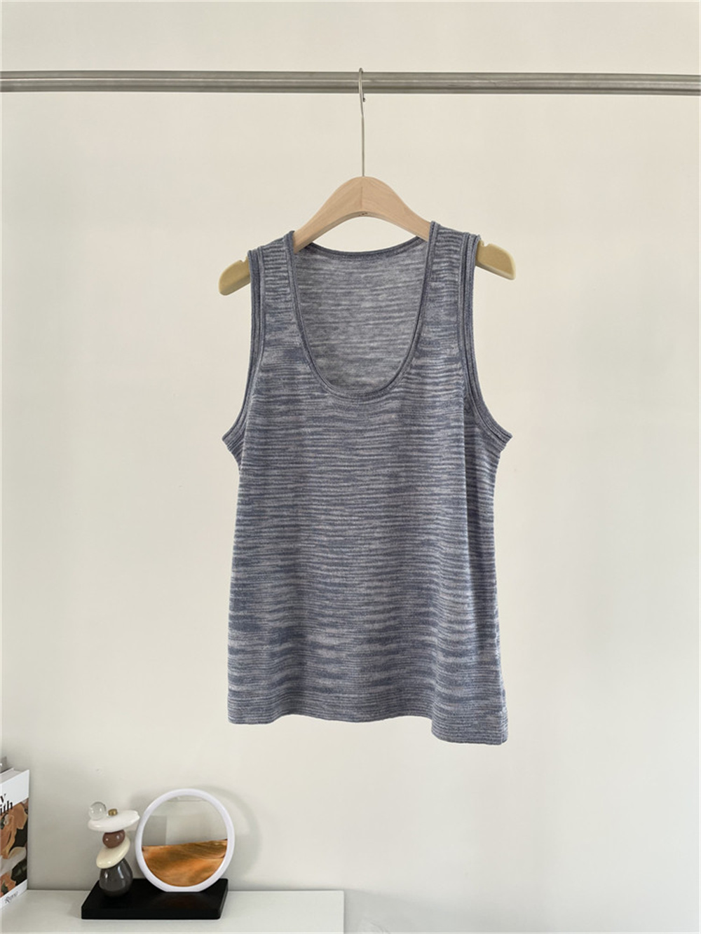 26 New Women's Clothes U-neck  - Short Linen Drawstring 리뷰 및 가격