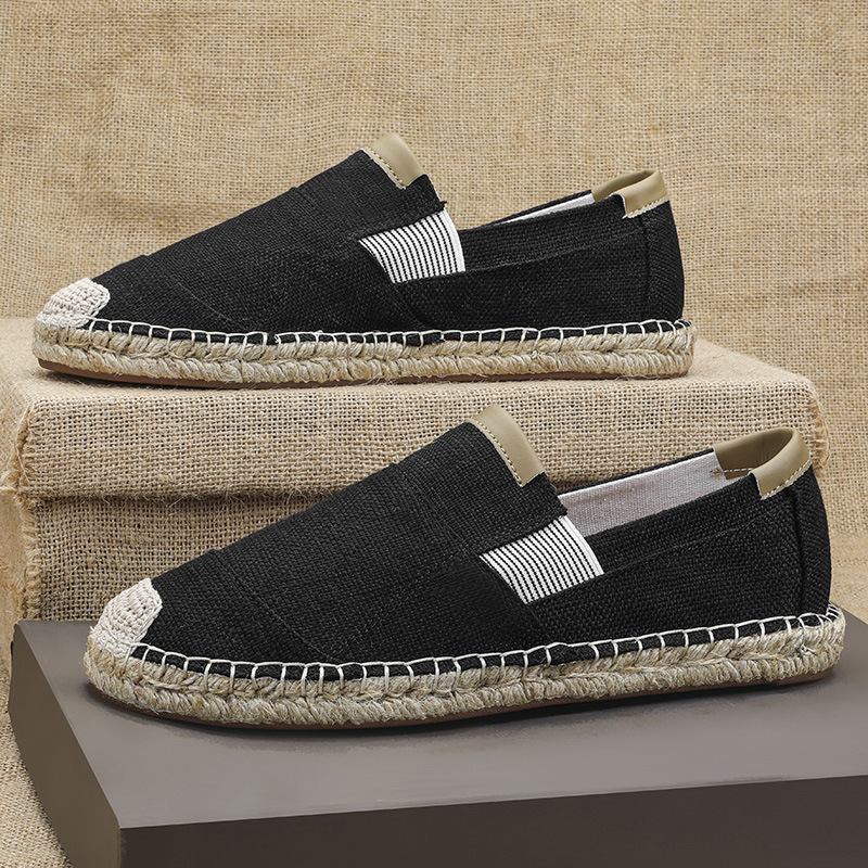 2025New Men Linen Casual Shoes - Espadrille Slip On 리뷰 및 가격