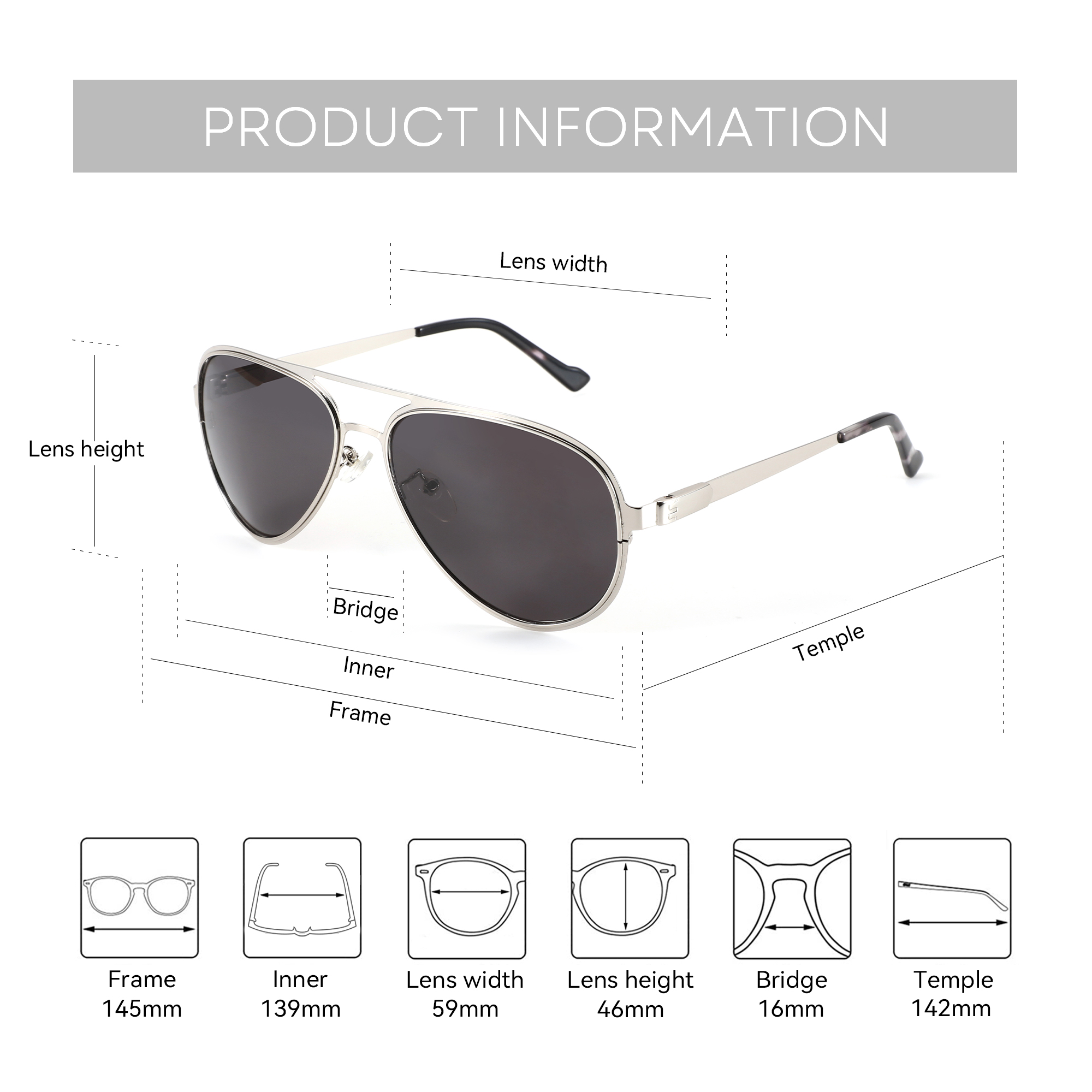 BLUEMOKY XL Size High Quilty M - Sunglasses Aviator Polarized 리뷰 및 가격
