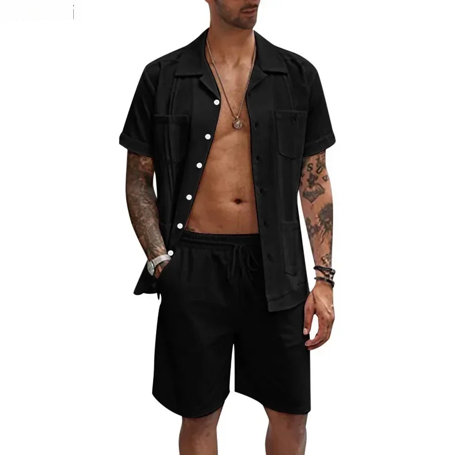 New Men's Summer Casual Sport  - Short Linen Drawstring 리뷰 및 가격