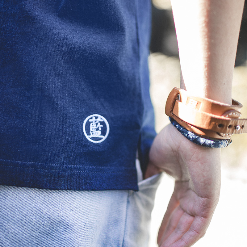 Maden Japanese Vintage Indigo  - Polo Shirt Pique 리뷰 및 가격