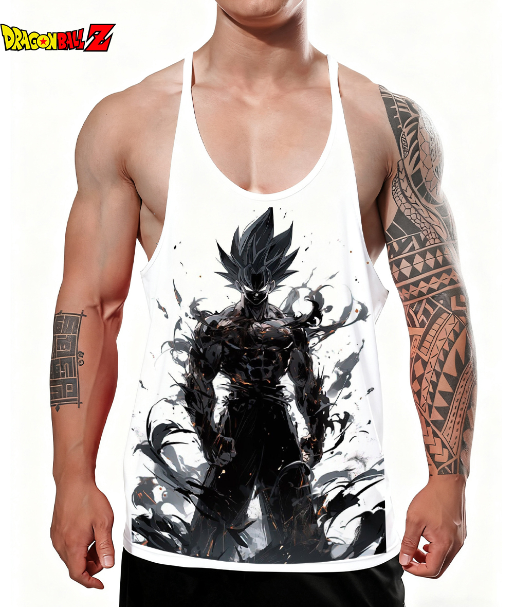 New Goku Men's Tank Top 100%Co - Tank Top Muscle 리뷰 및 가격